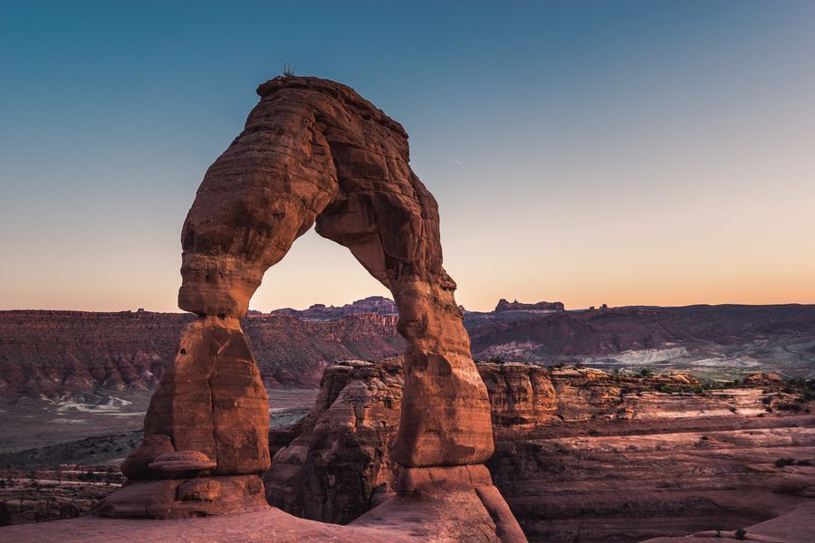 Delicate Arch in undefined region of undefined