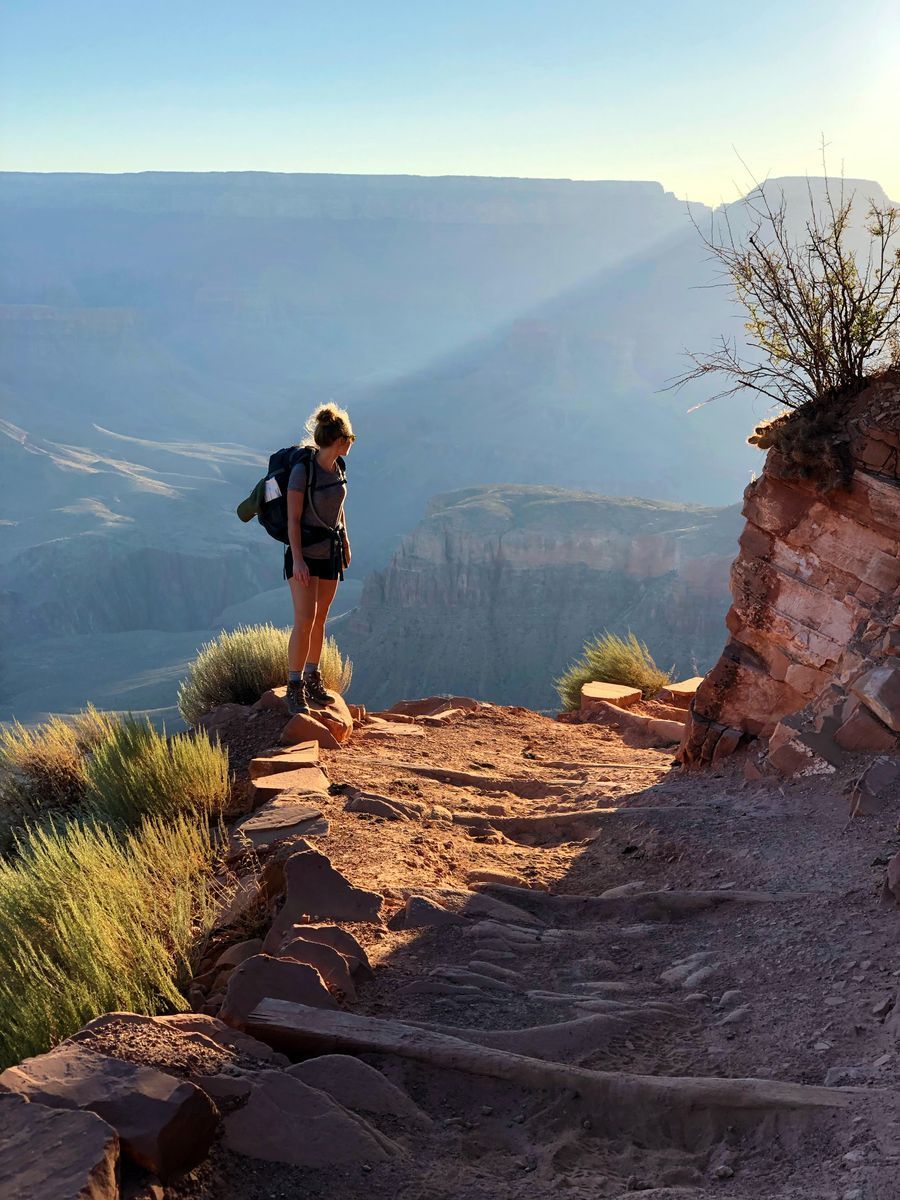 Bright Angel Trail in undefined region of undefined