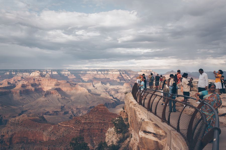 South Rim Trail in undefined region of undefined