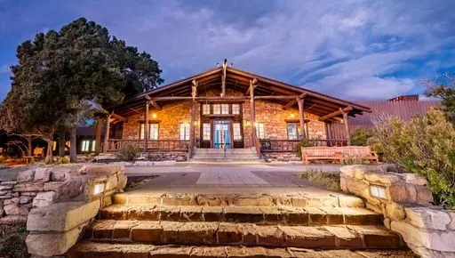 Bright Angel Lodge in Grand Canyon region of Grand Circle
