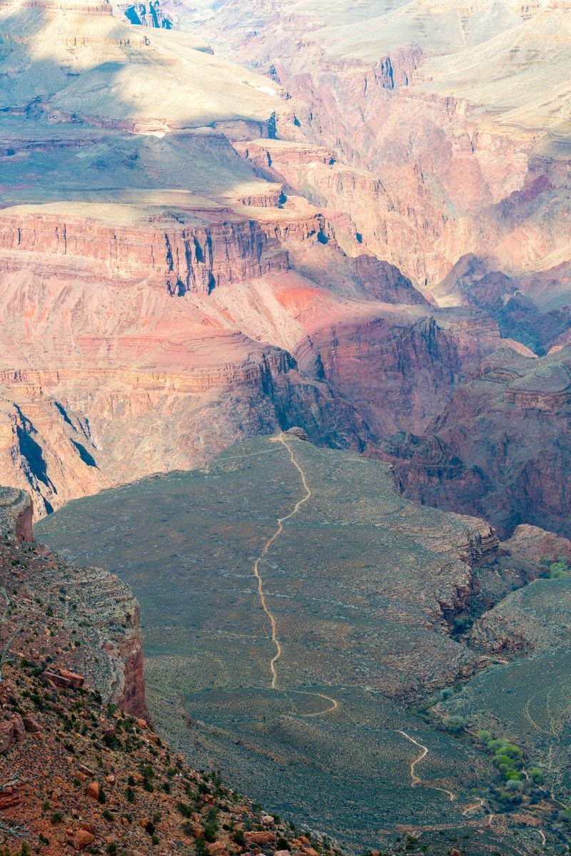 Bright Angel Trail in undefined region of undefined