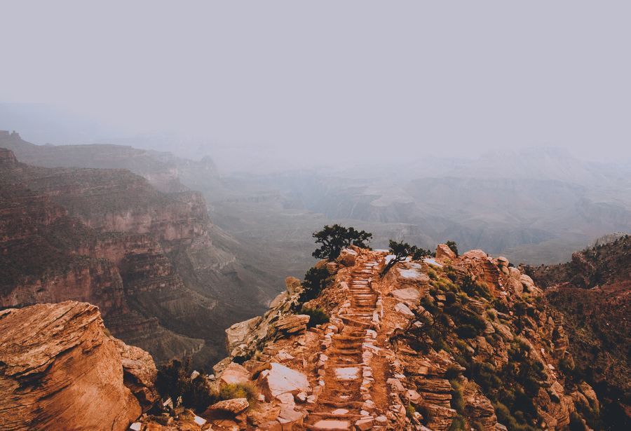 South Kaibab Trail in undefined region of undefined