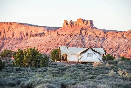 Under Canvas Moab in Moab region of Grand Circle