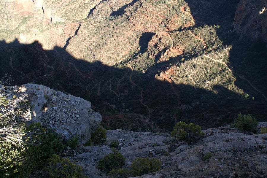 Bright Angel Trail in undefined region of undefined