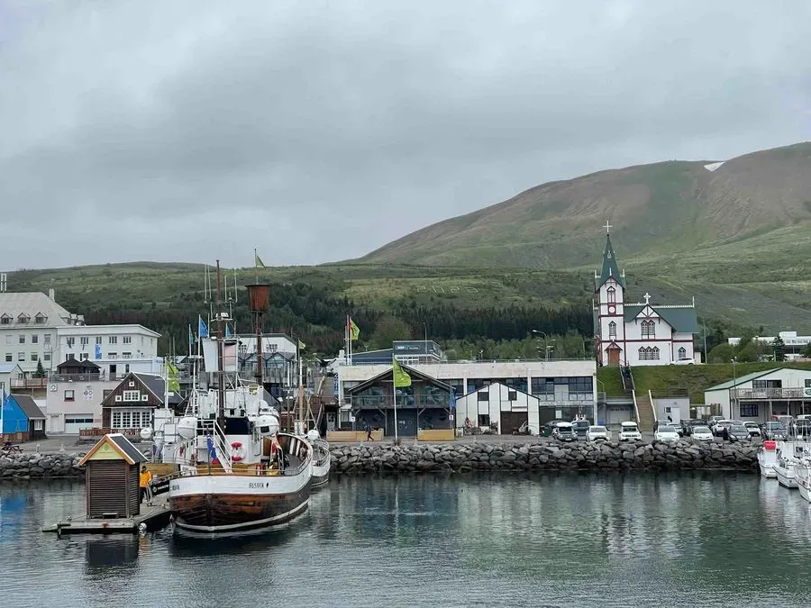 Húsavík Town, Northeast, Iceland · view 2
