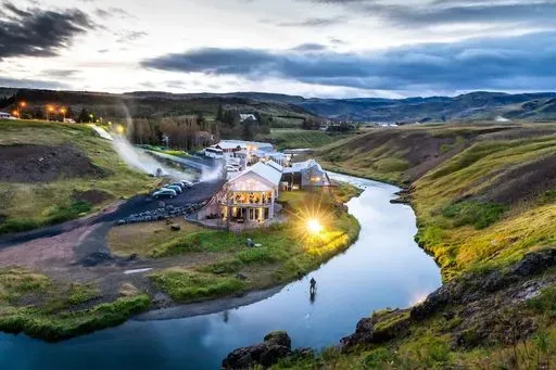 Frost and Fire Hotel in Golden Circle region of Iceland