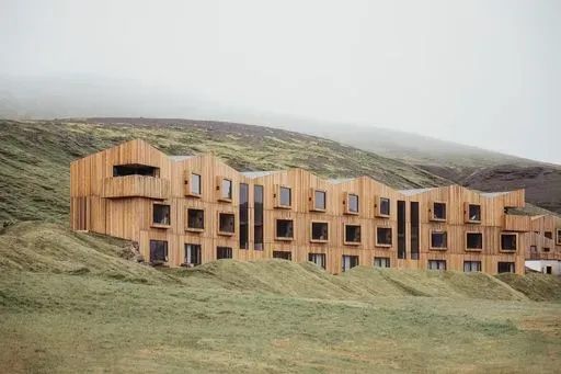 Highland Base Kerlingarfjöll in Highlands region of Iceland