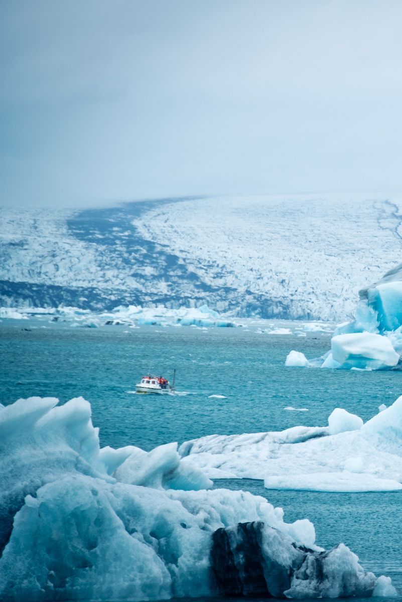 Jökulsárlón Lagoon in undefined region of undefined