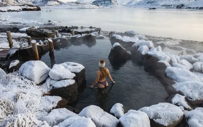 Hvammsvik Spa in Iceland
