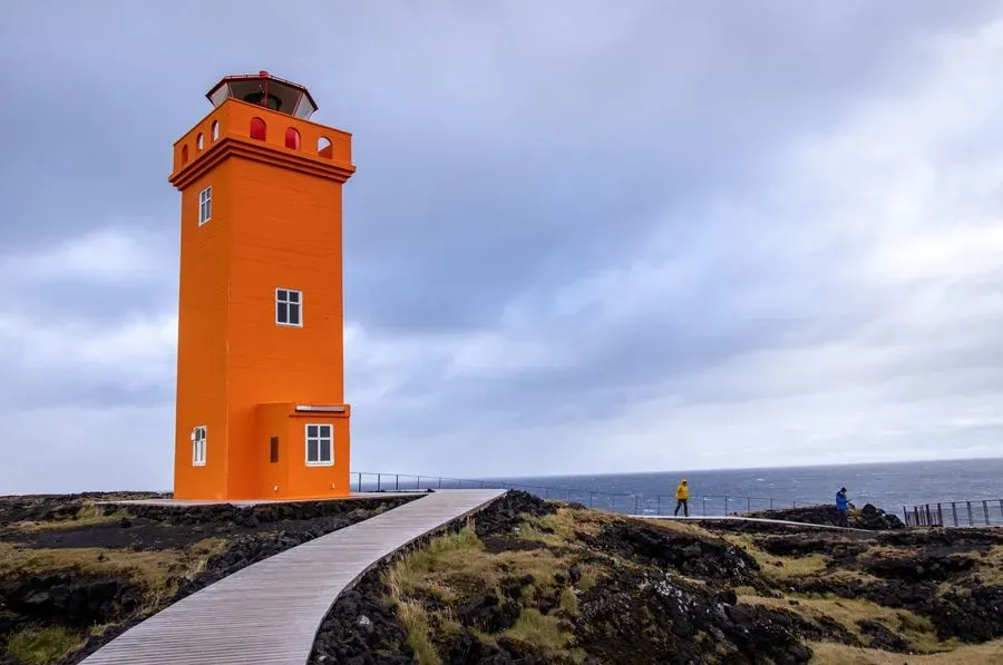 Svörtuloft Lighthouse, Snæfellsnes, Iceland · view 2