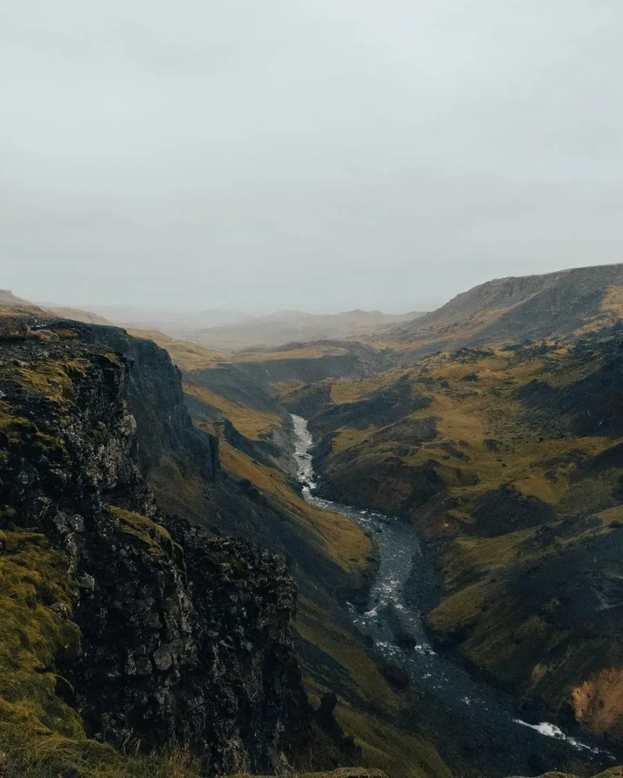 Sigöldugljúfur Canyon, Highlands, Iceland · view 2