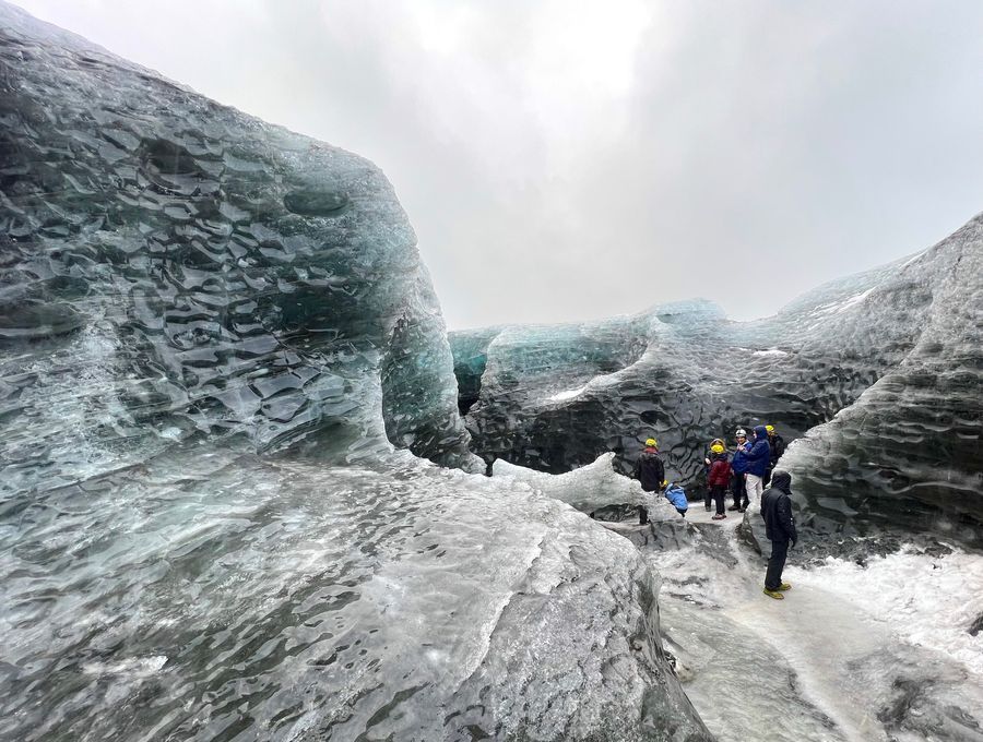 Crystal Ice Cave in undefined region of undefined