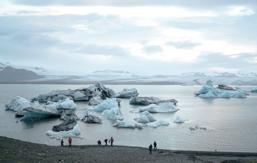 Jökulsárlón Lagoon in undefined region of undefined