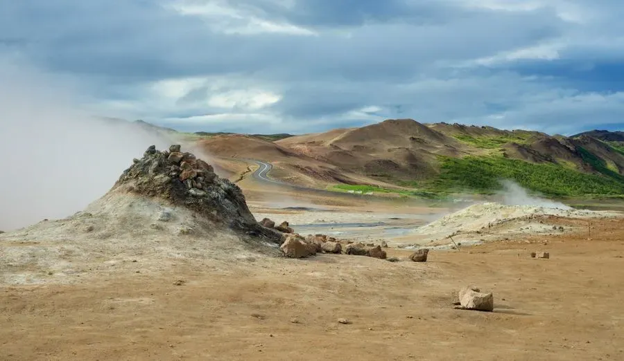 Hverir Geothermal Valley, Northeast, Iceland · view 3