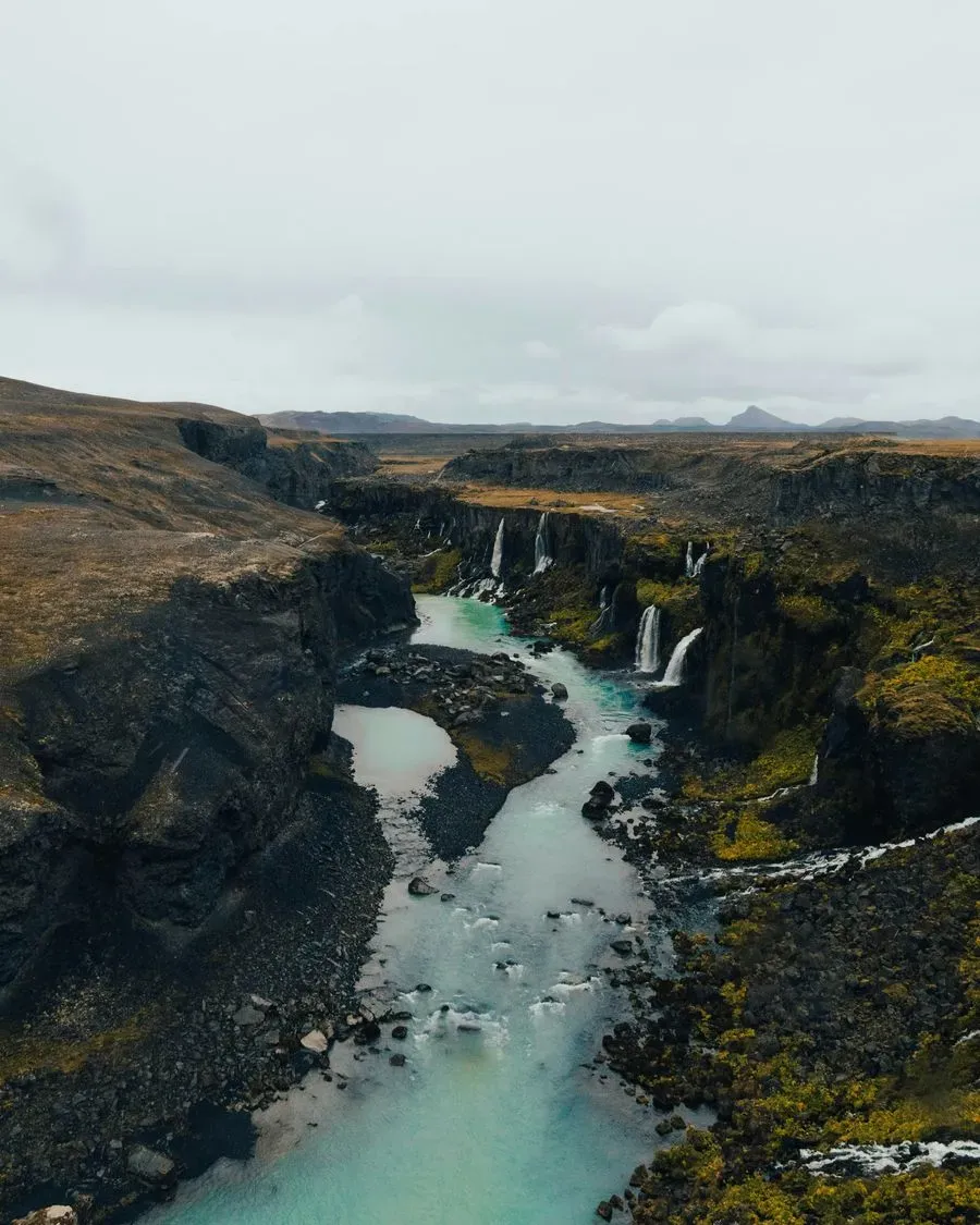 Sigöldugljúfur Canyon in Iceland