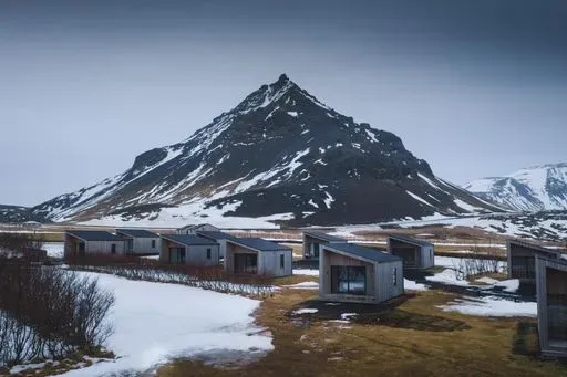 Arnarstapi Hotel & Cabins in Snæfellsnes region of Iceland