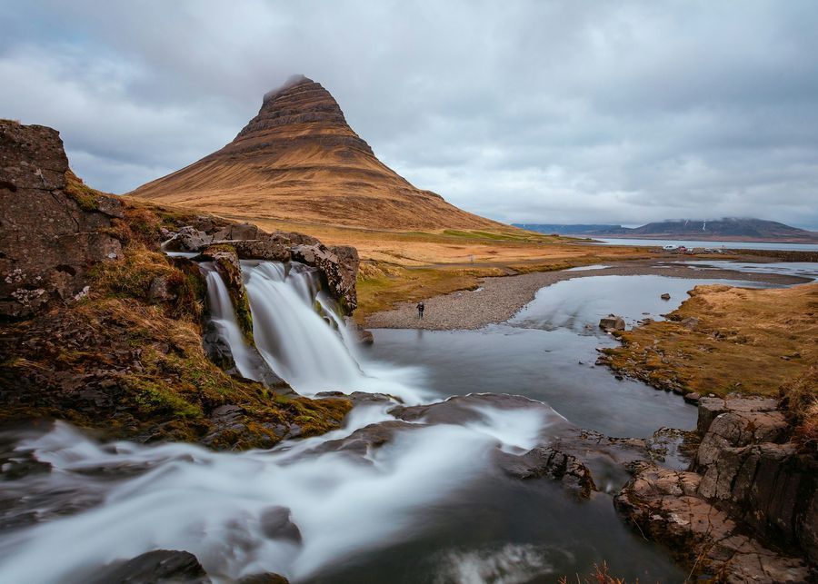 Kirkjufell Mountain in undefined region of undefined