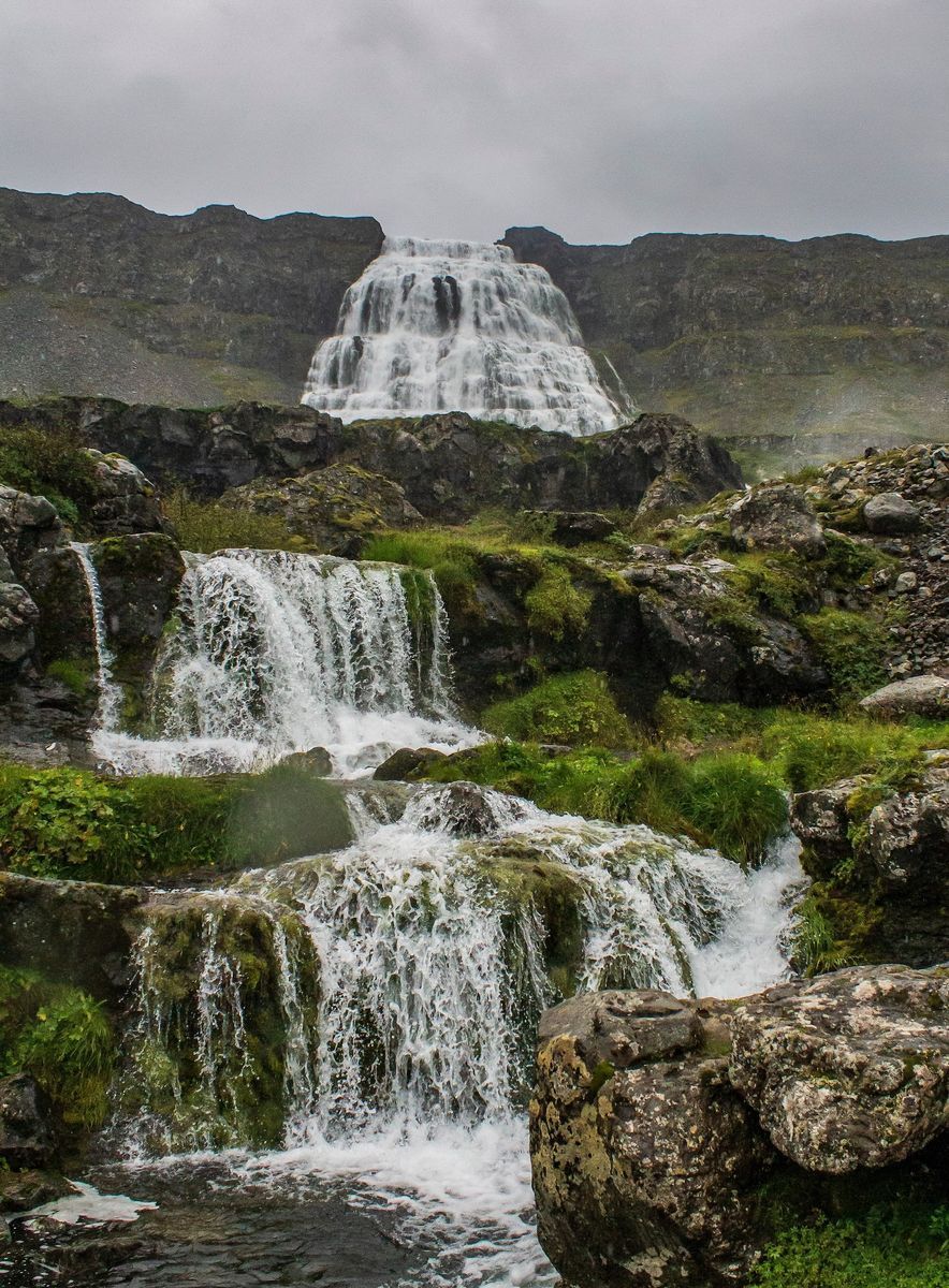 Dynjandi Waterfall in undefined region of undefined