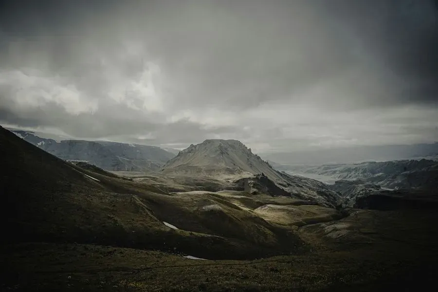 Fimmvörðuháls Trail in Iceland