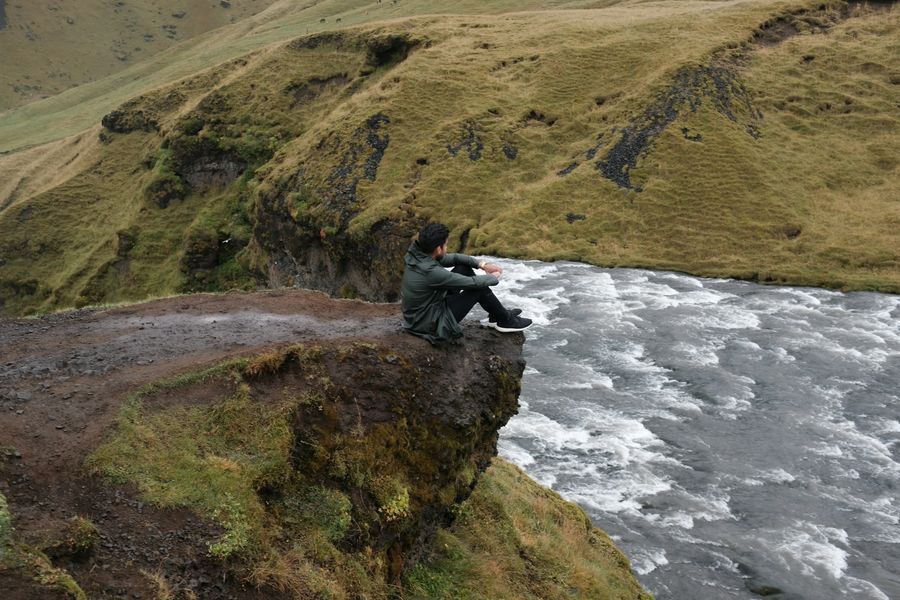 Skógafoss Waterfall in undefined region of undefined