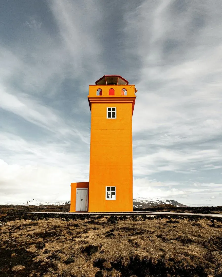 Svörtuloft Lighthouse, Snæfellsnes, Iceland · view 3