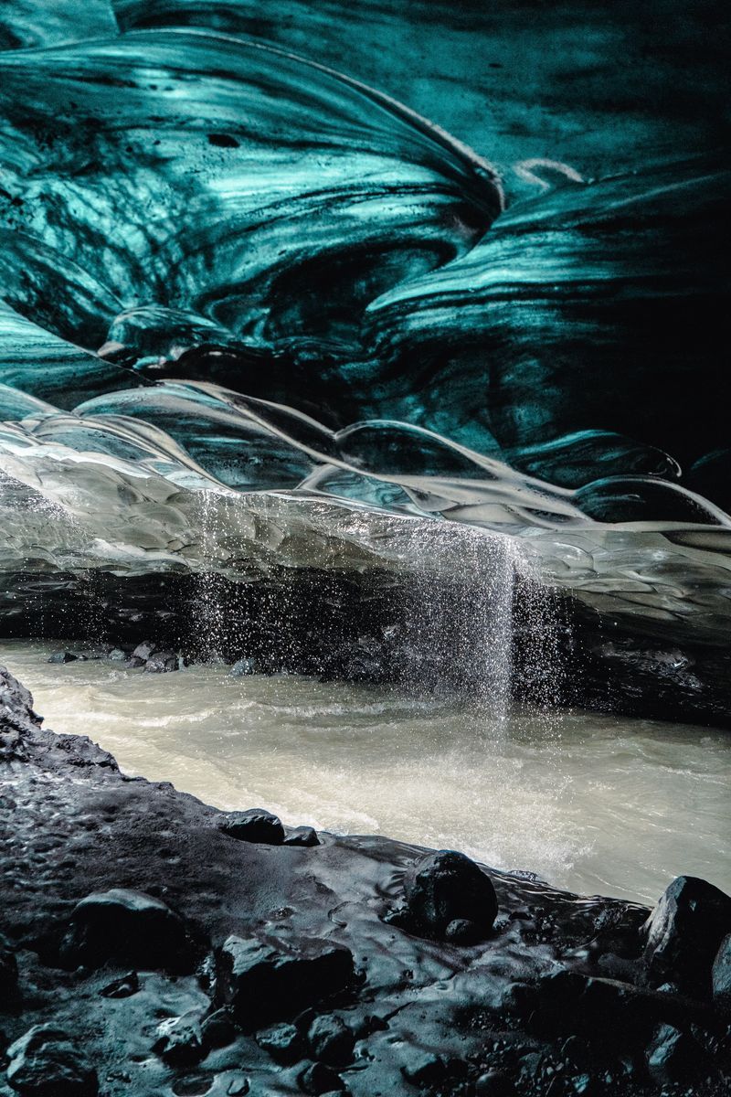 Crystal Ice Cave in undefined region of undefined