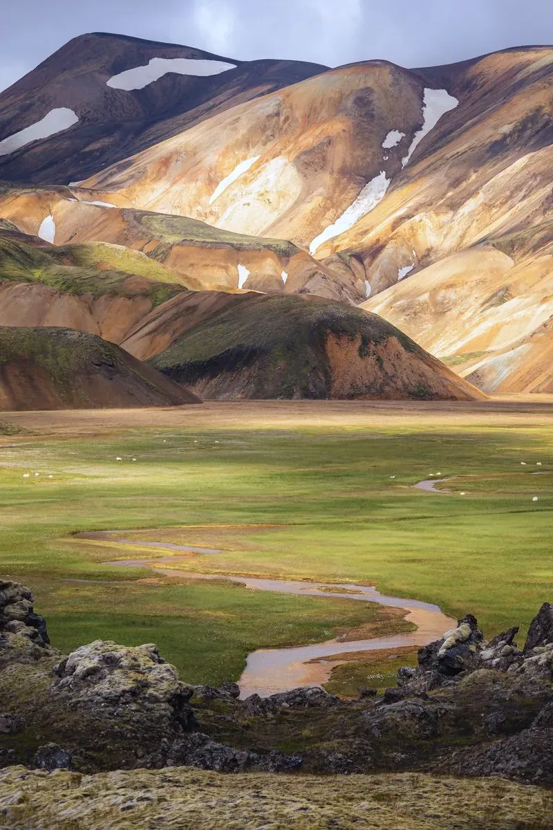 Landmannalaugar Area, Highlands, Iceland · view 2