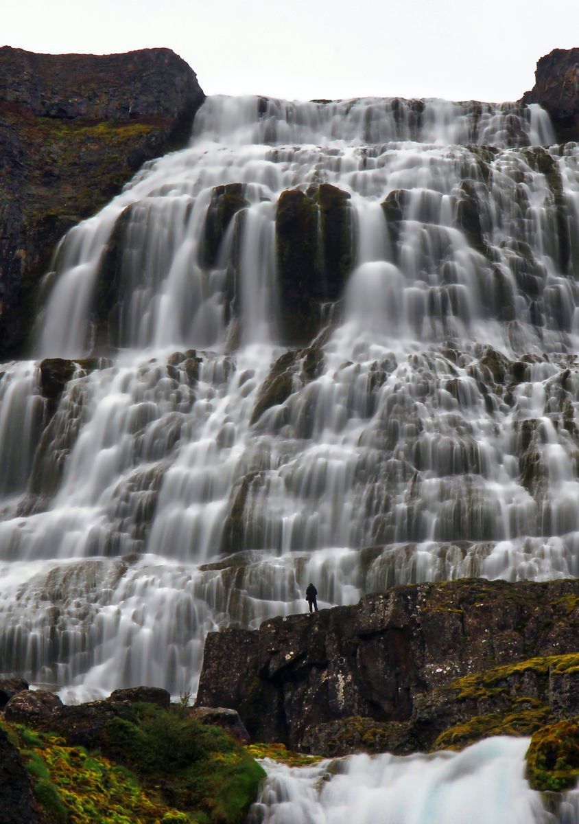 Dynjandi Waterfall in undefined region of undefined