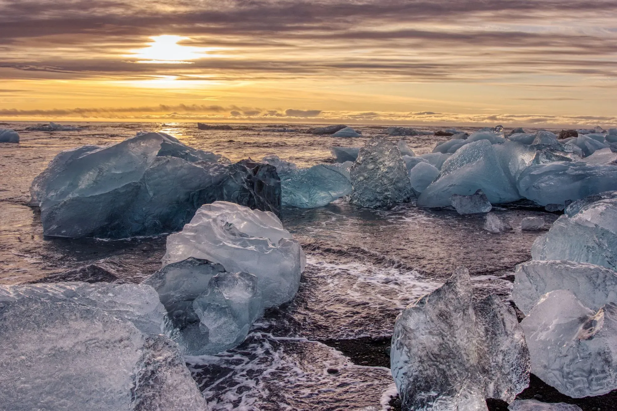 Diamond Beach, Southeast, Iceland