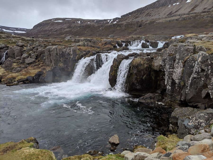 Dynjandi Waterfall in undefined region of undefined