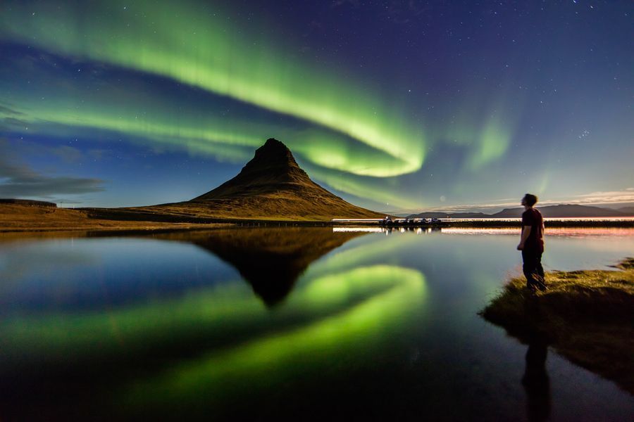 Kirkjufell Mountain in undefined region of undefined