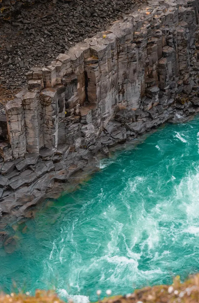 Stuðlagil Canyon, East Fjords, Iceland · view 2