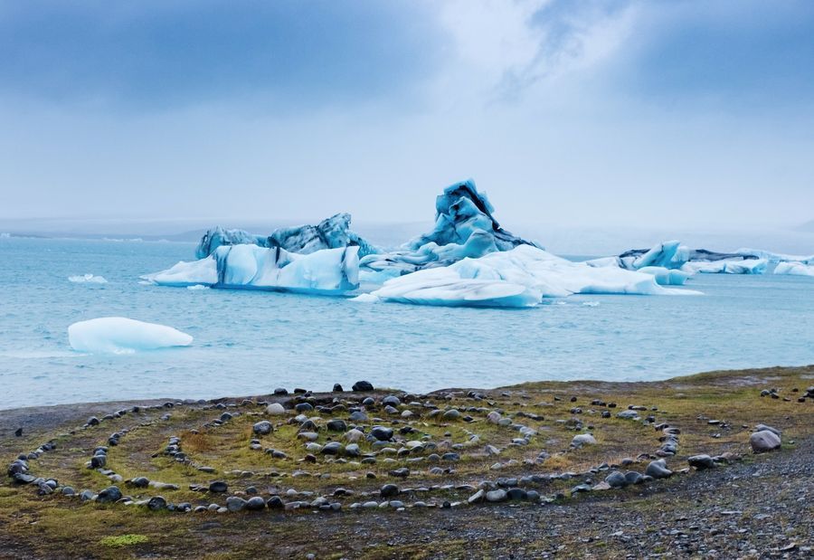 Jökulsárlón Lagoon in undefined region of undefined