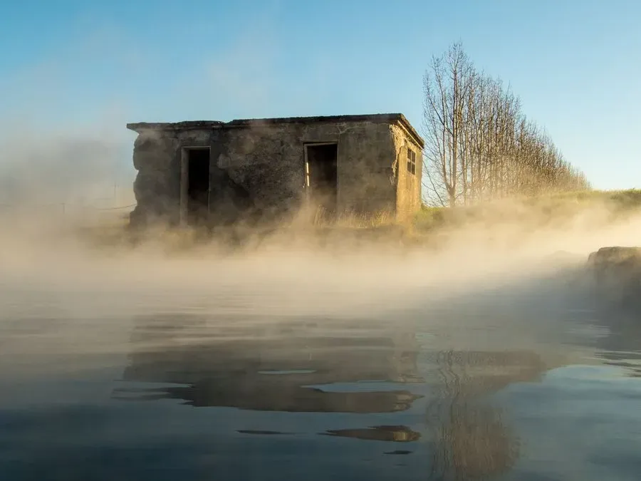 Secret Lagoon, Golden Circle, Iceland · view 3