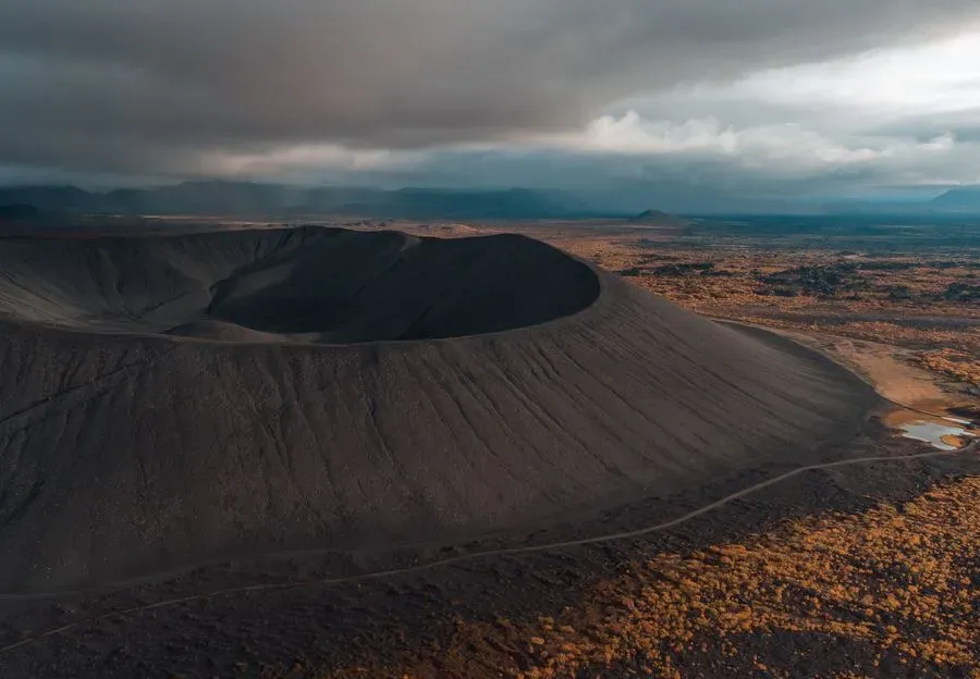 Hverfjall Crater, Northeast, Iceland · view 2