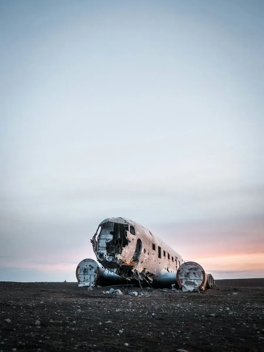 Solheimasandur Plane Wreck, South Coast, Iceland · view 3