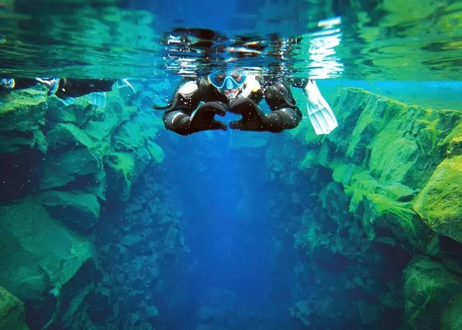 Silfra Fissure Snorkeling in Iceland