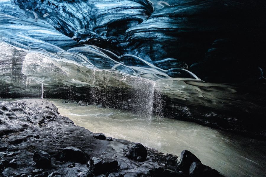 Crystal Ice Cave in undefined region of undefined