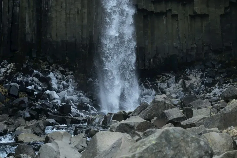 Svartifoss Waterfall, Southeast, Iceland · view 3