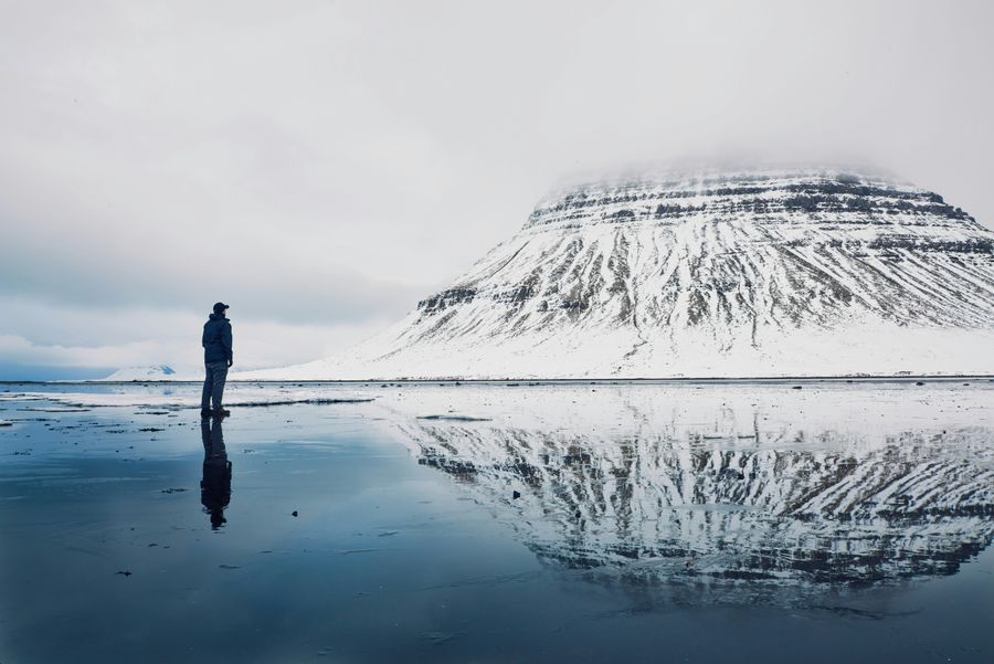 Kirkjufell Mountain in undefined region of undefined