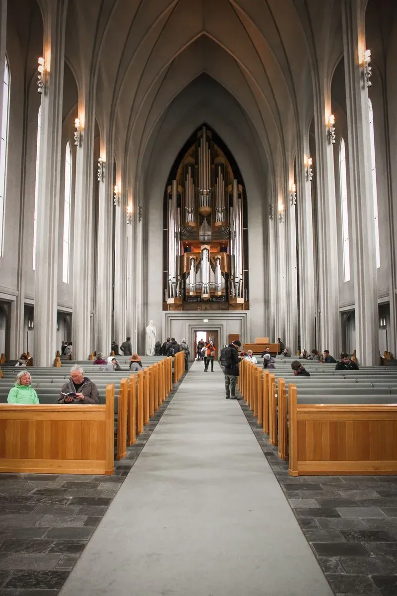 Hallgrimskirkja, Reykjavík, Iceland · view 2