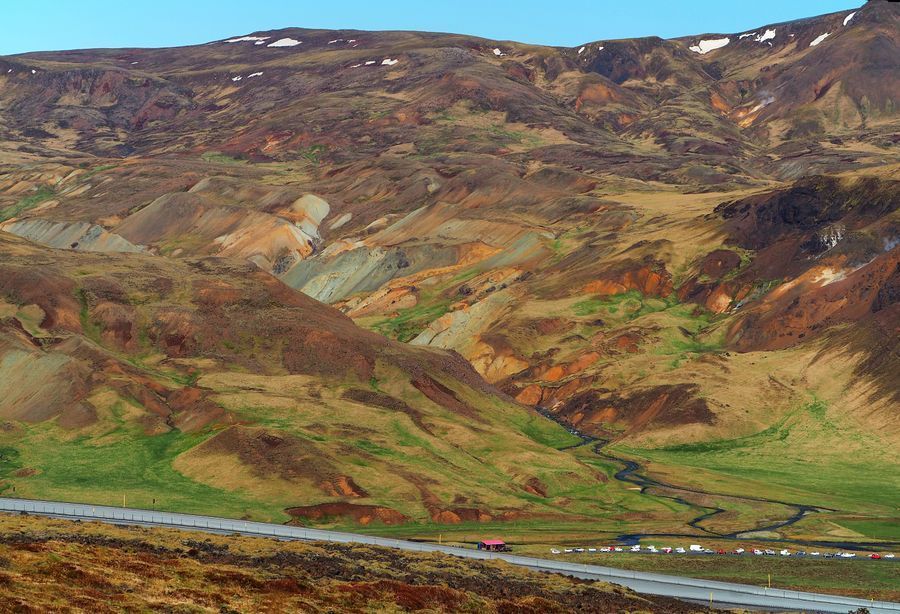 Reykjadalur Valley in undefined region of undefined