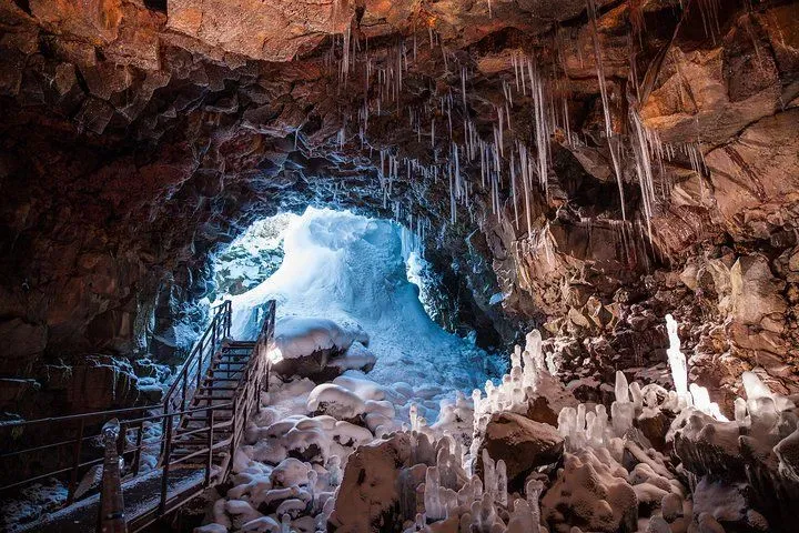 Raufarhólshellir Lava Tunnel, Golden Circle, Iceland · view 3