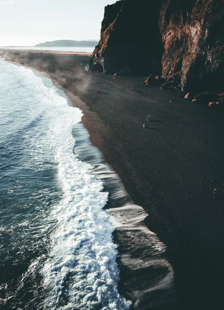 Reynisfjara Beach, South Coast, Iceland · view 2