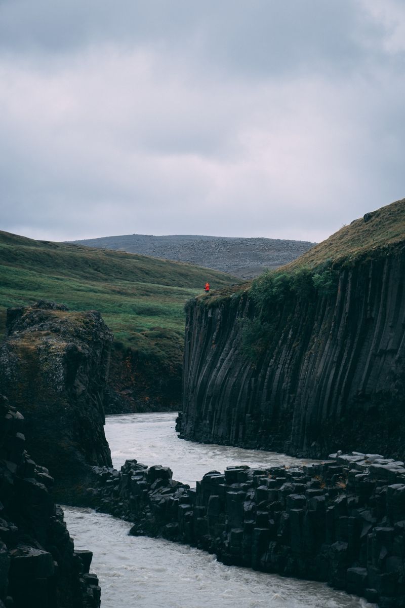 Stuðlagil Canyon in undefined region of undefined