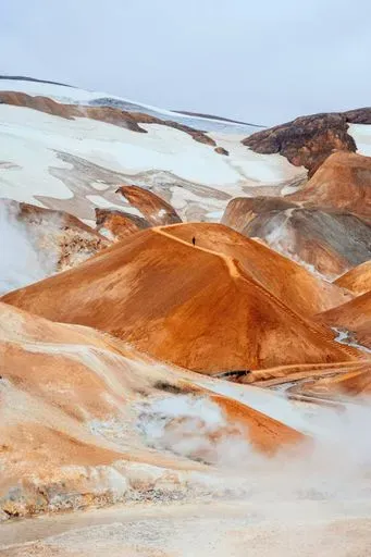 Kerlingarfjöll Area in Highlands region of Iceland
