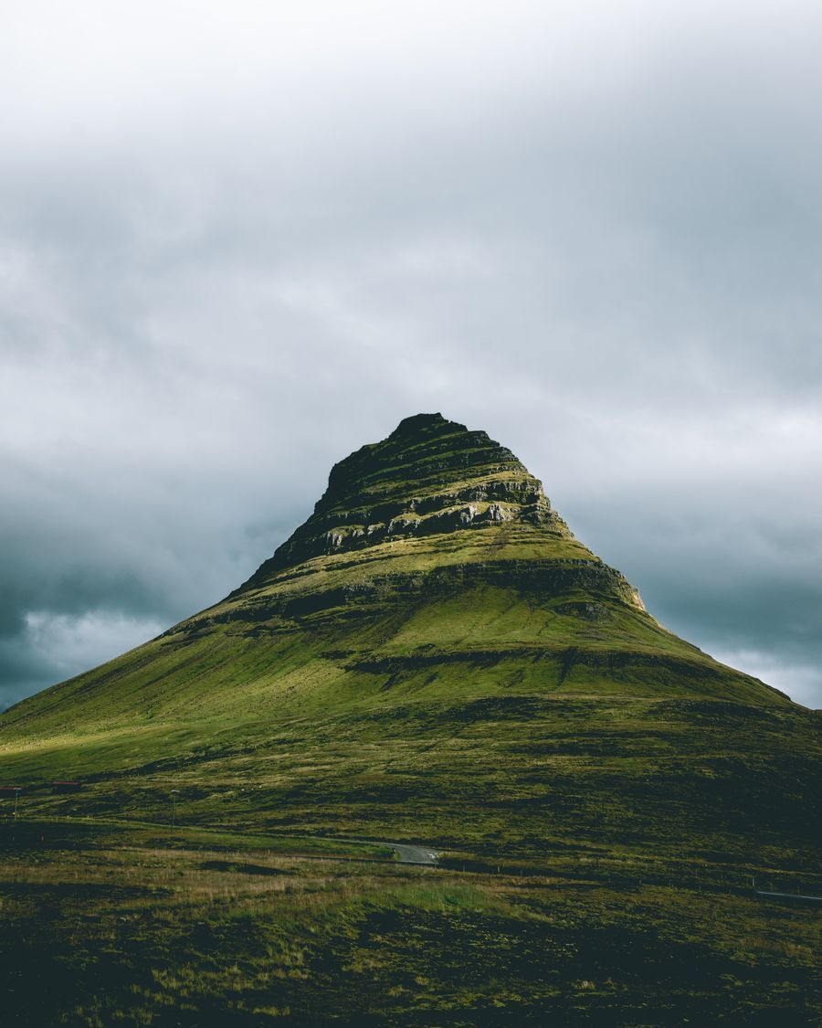 Kirkjufell Mountain in undefined region of undefined