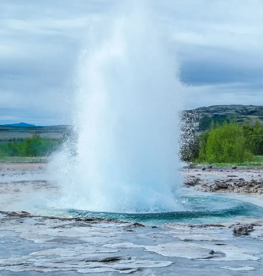 Geysir Thermal Field, Golden Circle, Iceland · view 3