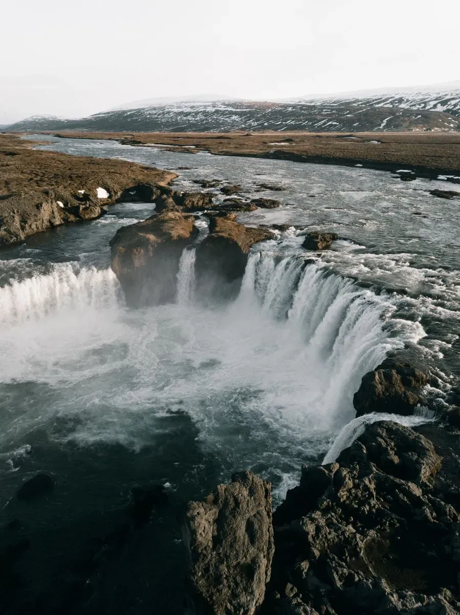 Goðafoss Waterfall, Northeast, Iceland · view 3