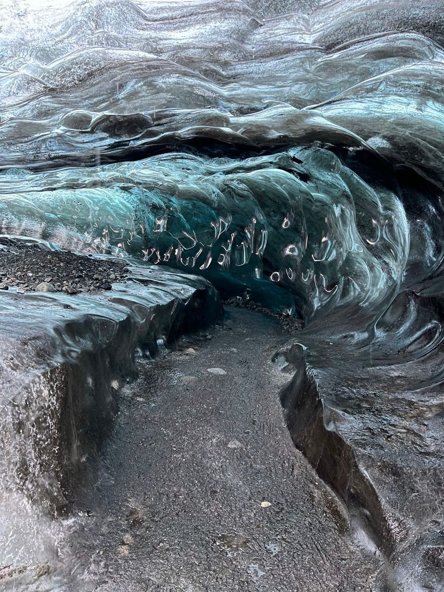 Crystal Ice Cave in undefined region of undefined